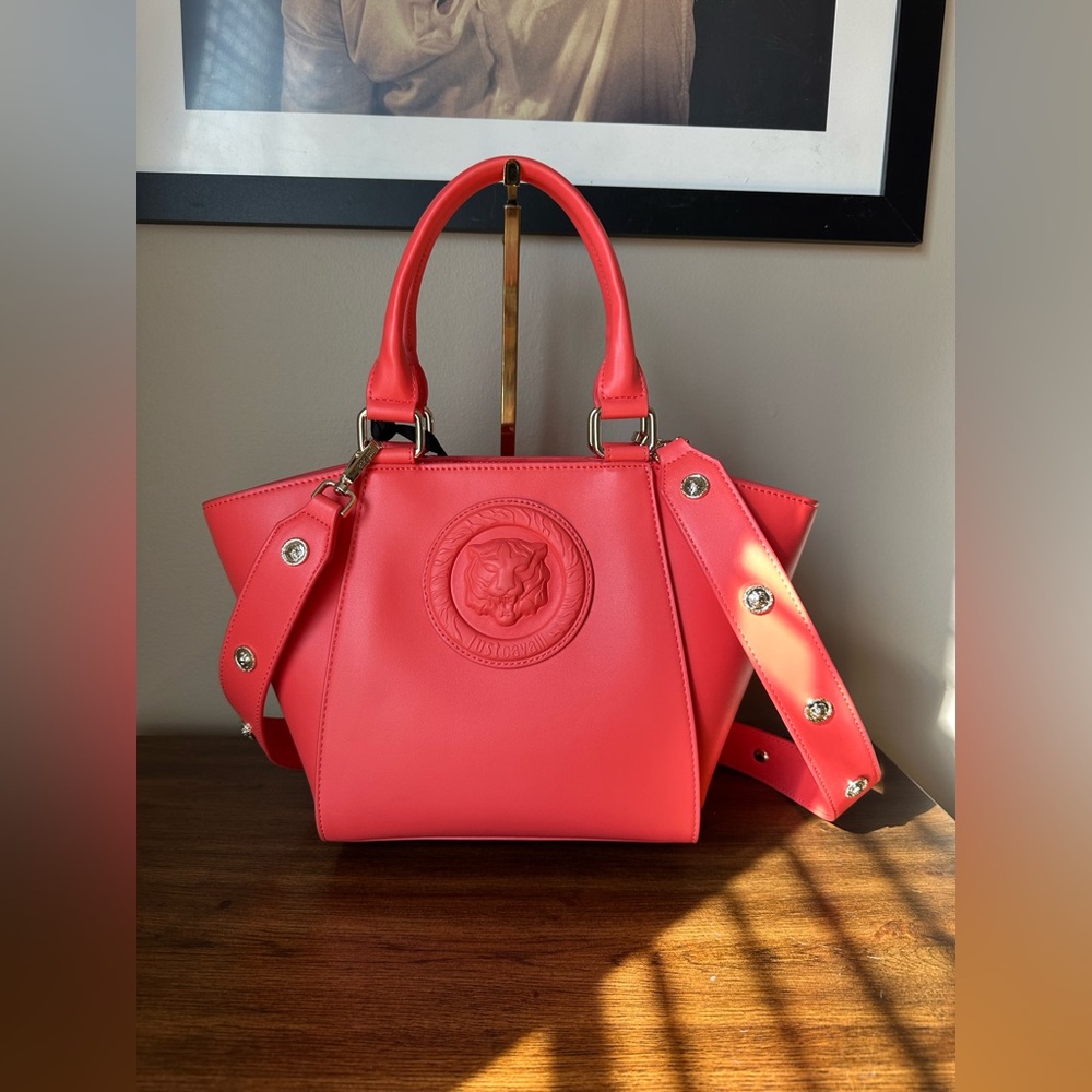 Roberto Cavalli Just Cavalli Tiger Tote NWT